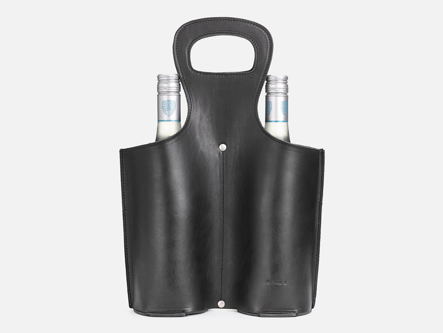 No. 566 Double Leather Wine Tote